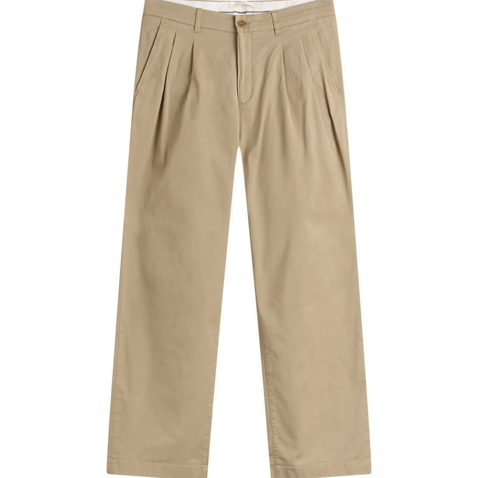 Norse Projects Hestur Relaxed Twill Pleated Trousers