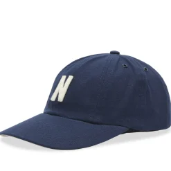 Norse Projects Light Canvas Felt N 8 Panel Cap