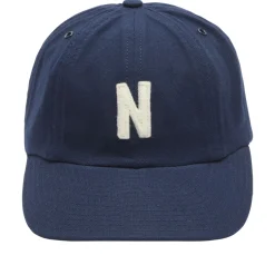 Norse Projects Light Canvas Felt N 8 Panel Cap