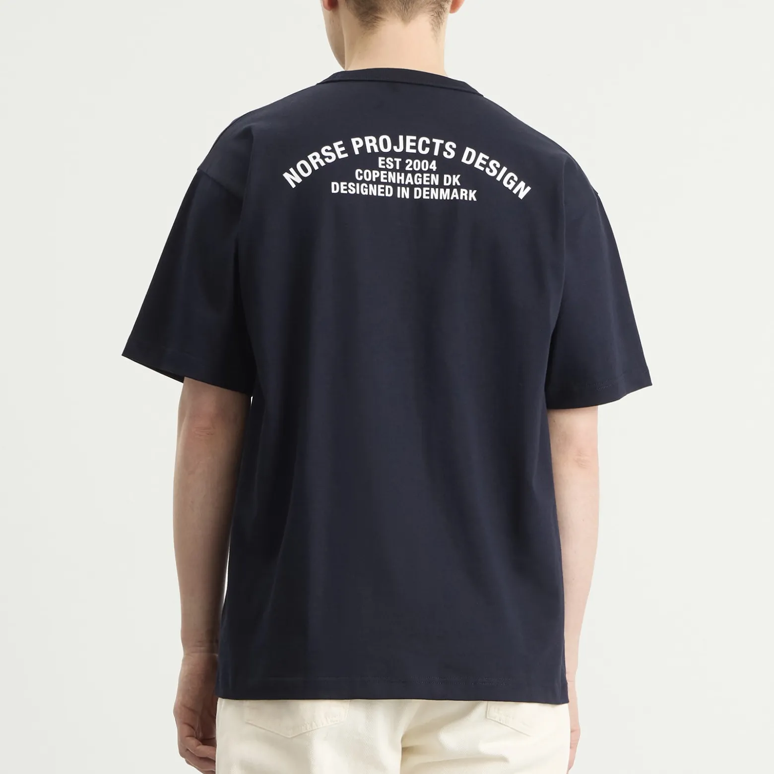 Norse Projects Snekkersten Back Arch Logo T-Shirt