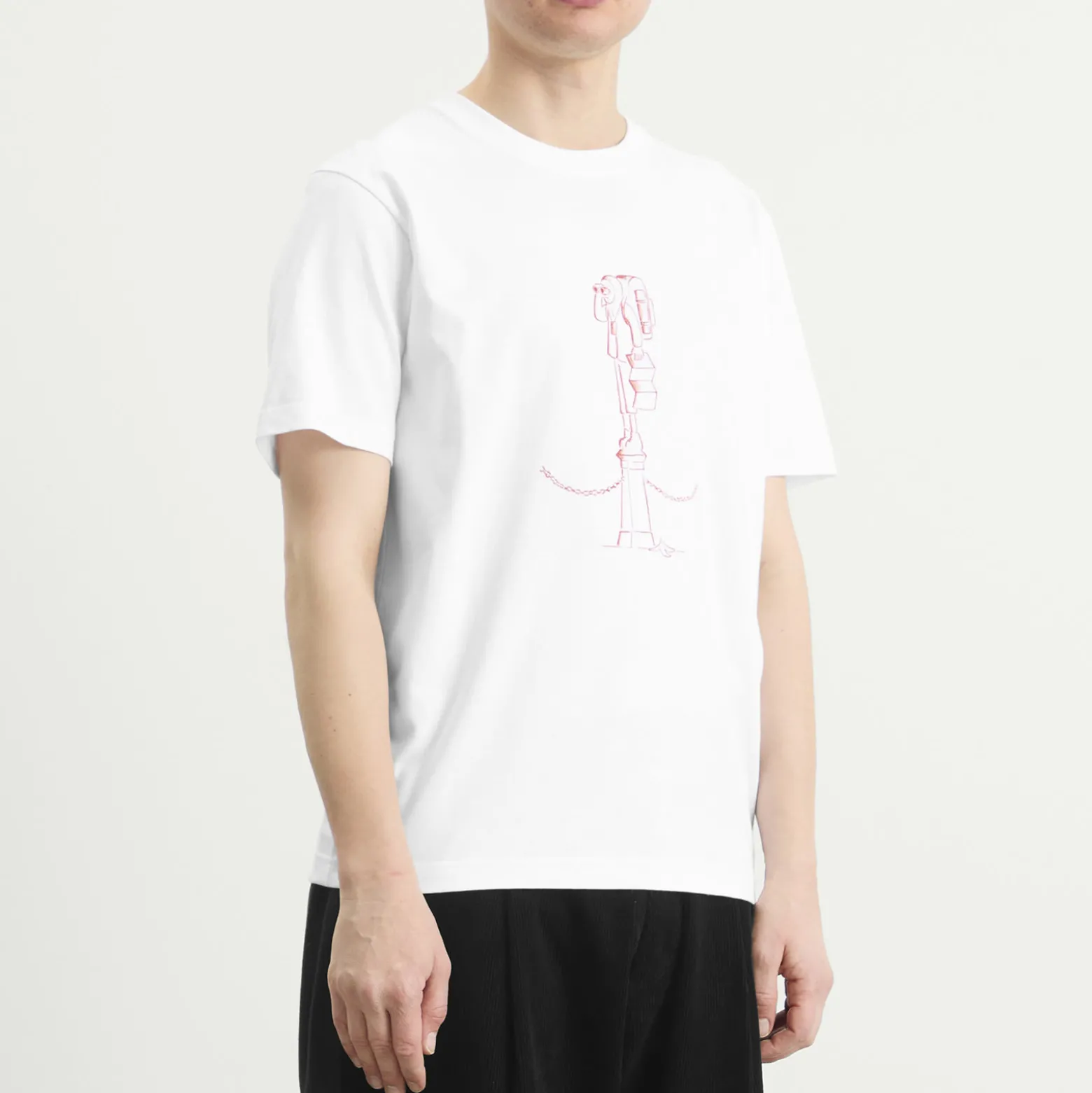 Norse Projects x Daniel Frost Map Master Print T-shirt
