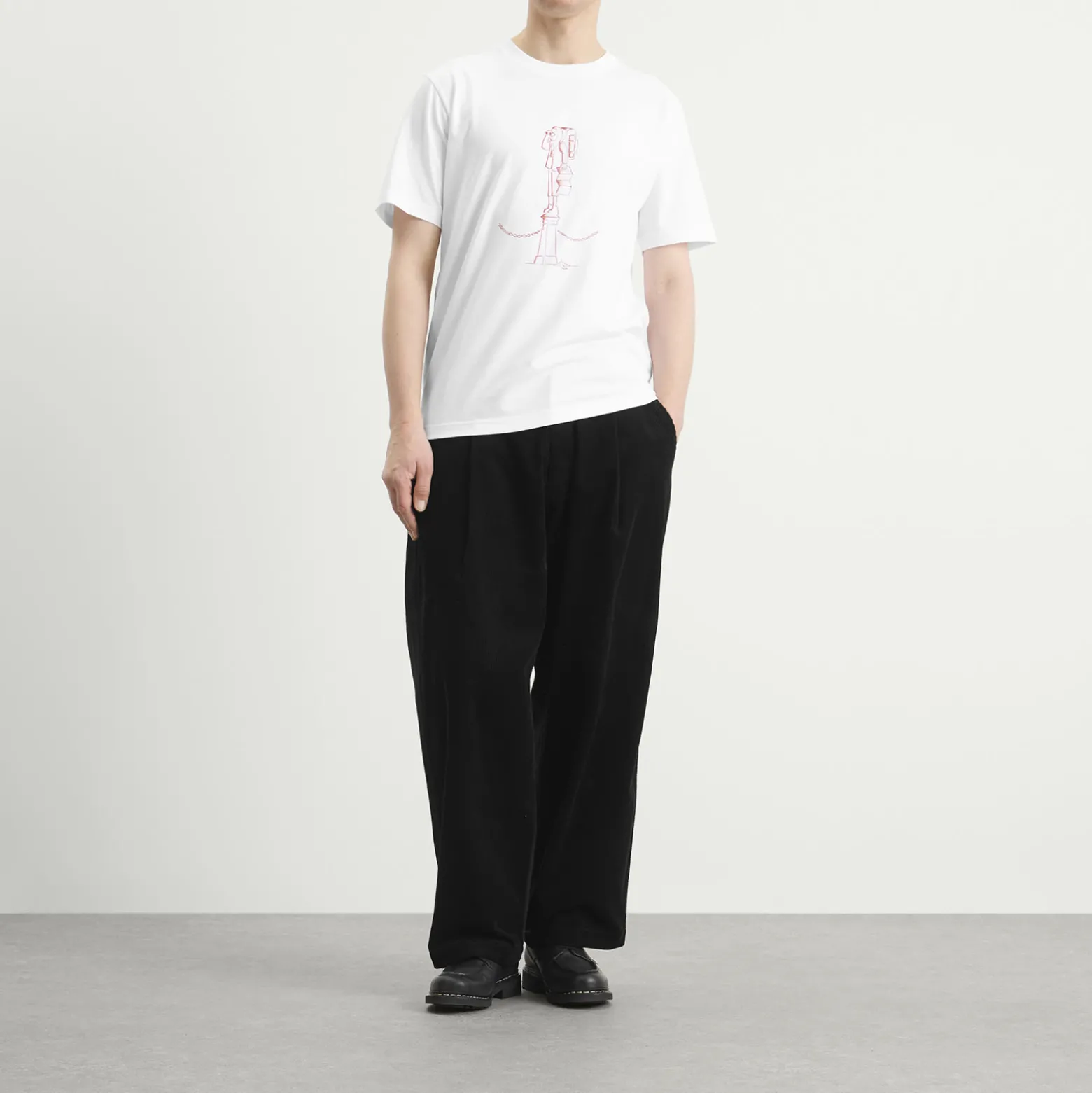 Norse Projects x Daniel Frost Map Master Print T-shirt