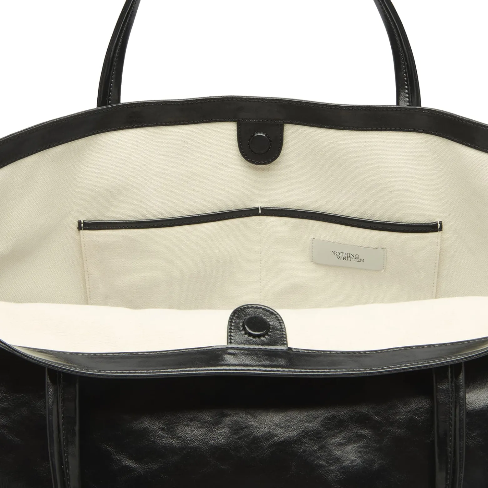 Nothing Written Large Tote Bag