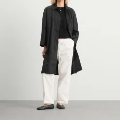 Nothing Written Urban Nylon Trench Coat