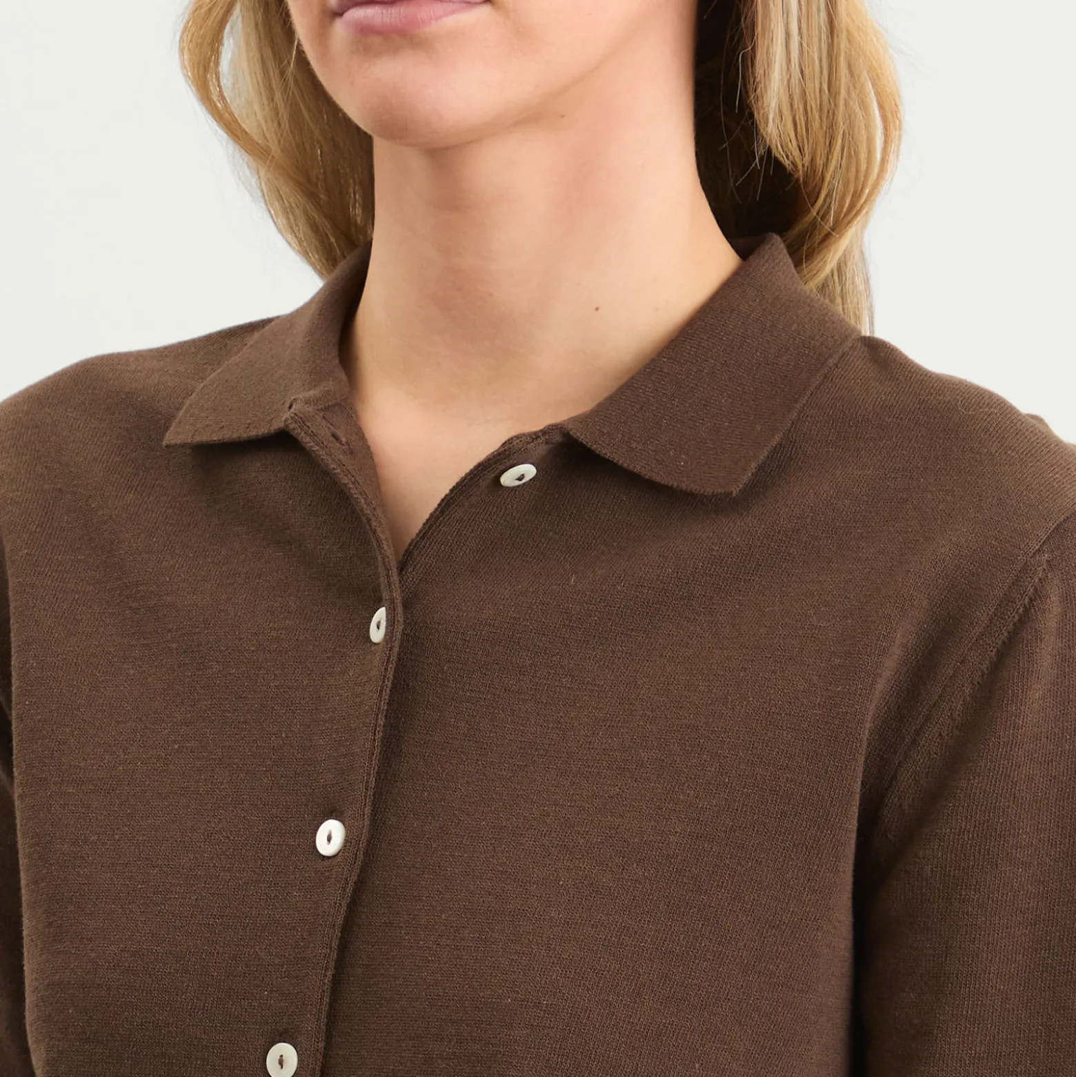 Nothing Written Villa Cotton Collar Cardigan