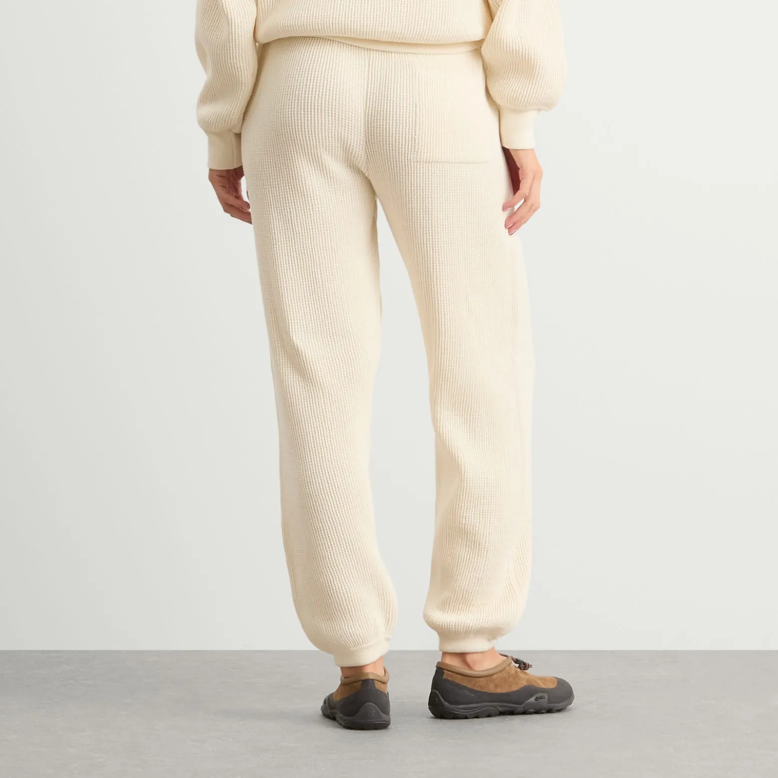 Nothing Written Waffle Knit Pants