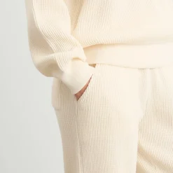 Nothing Written Waffle Knit Pants