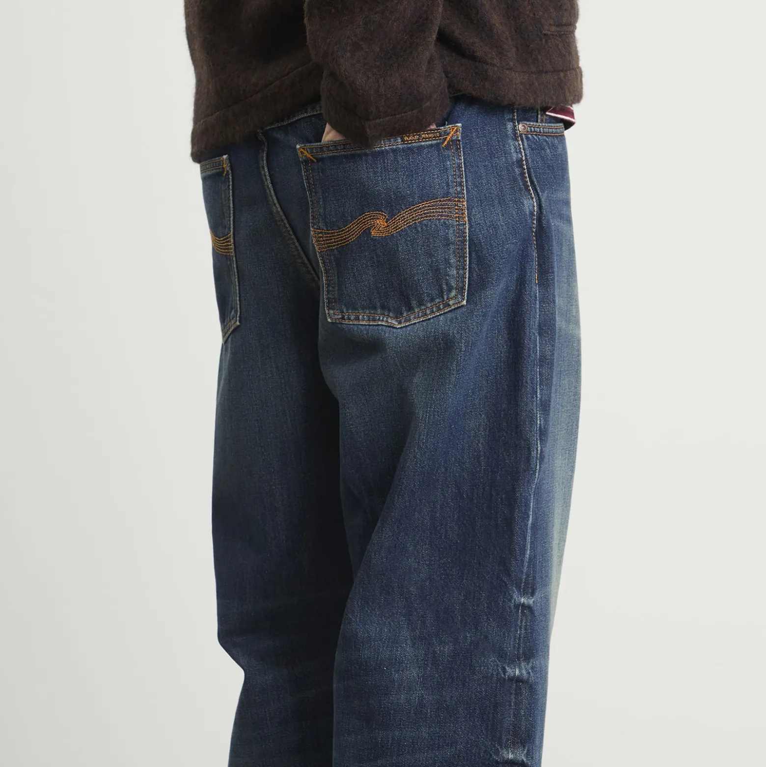 Nudie Jeans Co Loud Larry Wide Leg Jeans