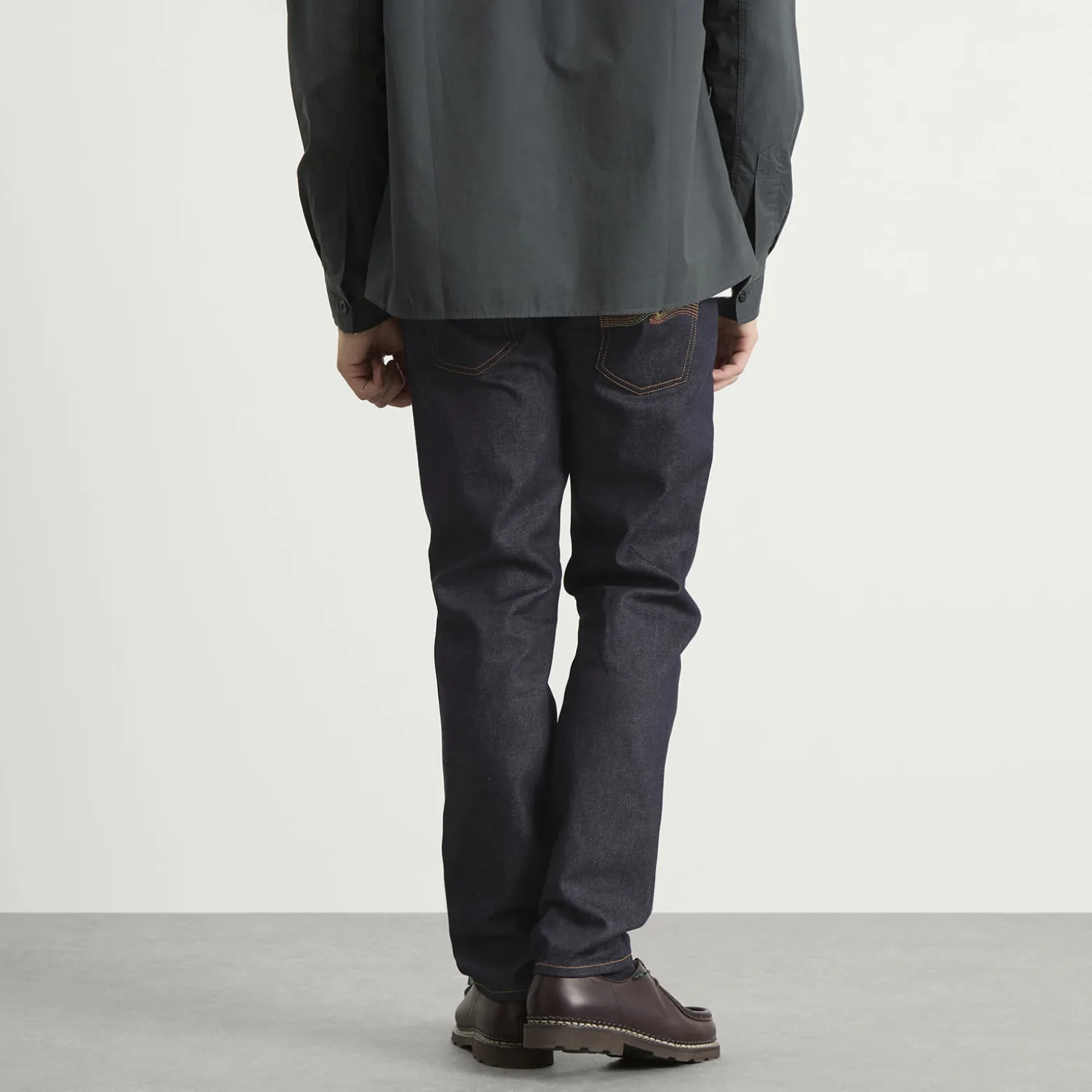 Nudie Jeans Co Solid Ollie Straight Leg Jeans