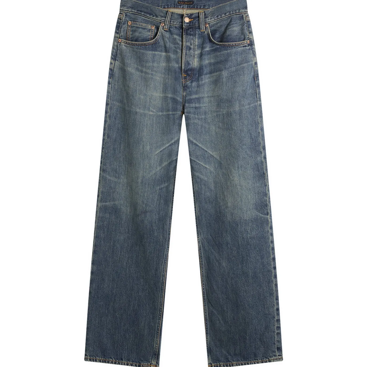 Nudie Jeans Co Tuff Tony Wide Leg Jeans