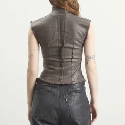 Ottolinger Glazed Denim Zip Top