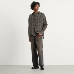 Our Legacy Check Linen Above Shirt