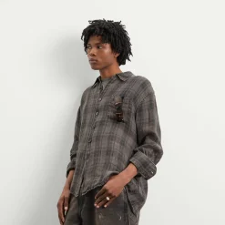 Our Legacy Check Linen Above Shirt