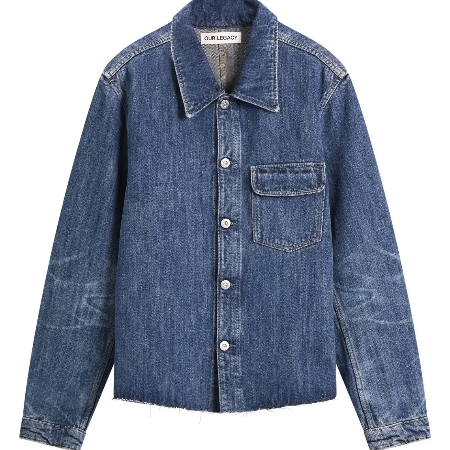 Our Legacy Cut Rebirth Denim Jacket