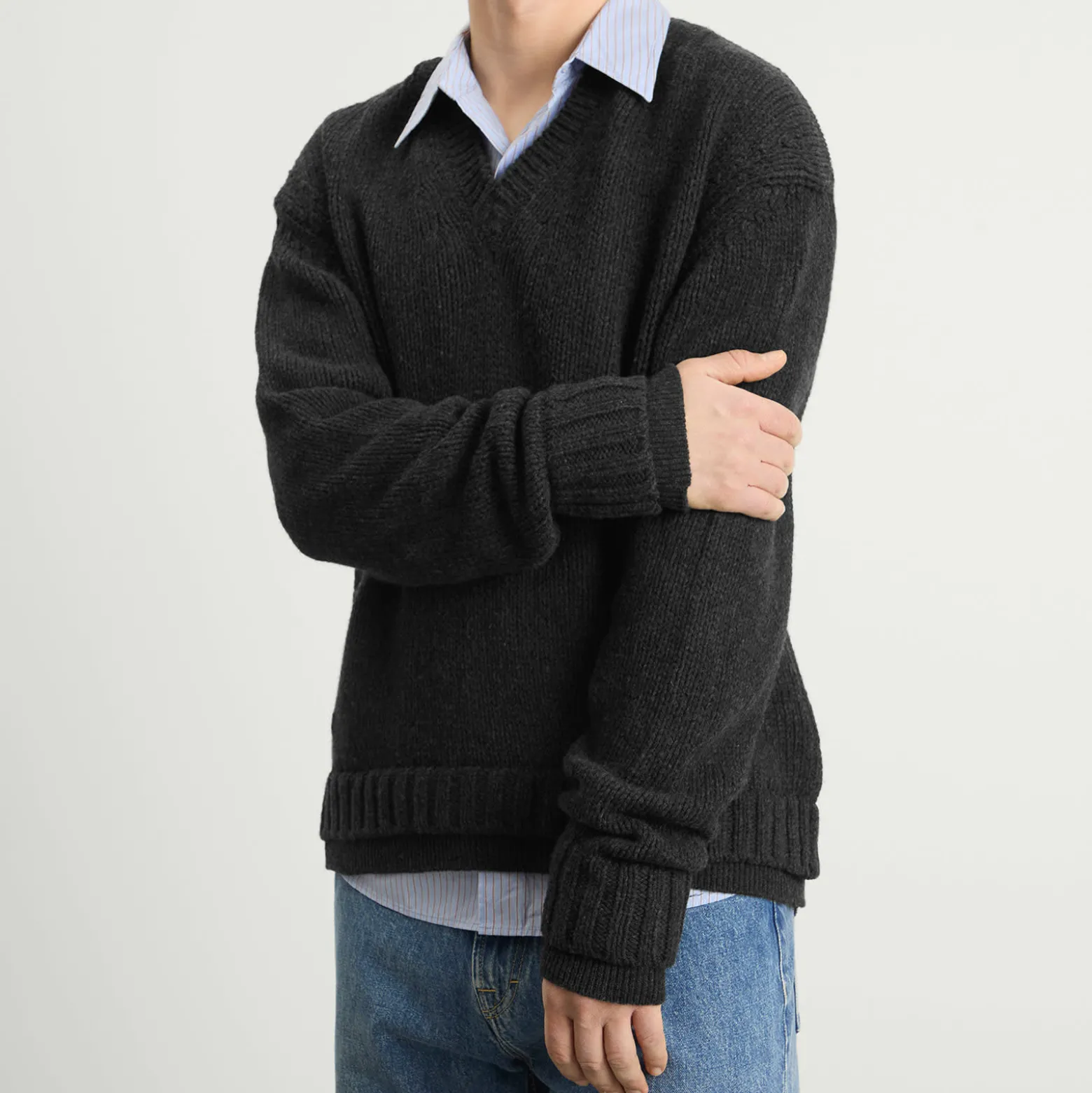 Our Legacy False V-Neck Jumper