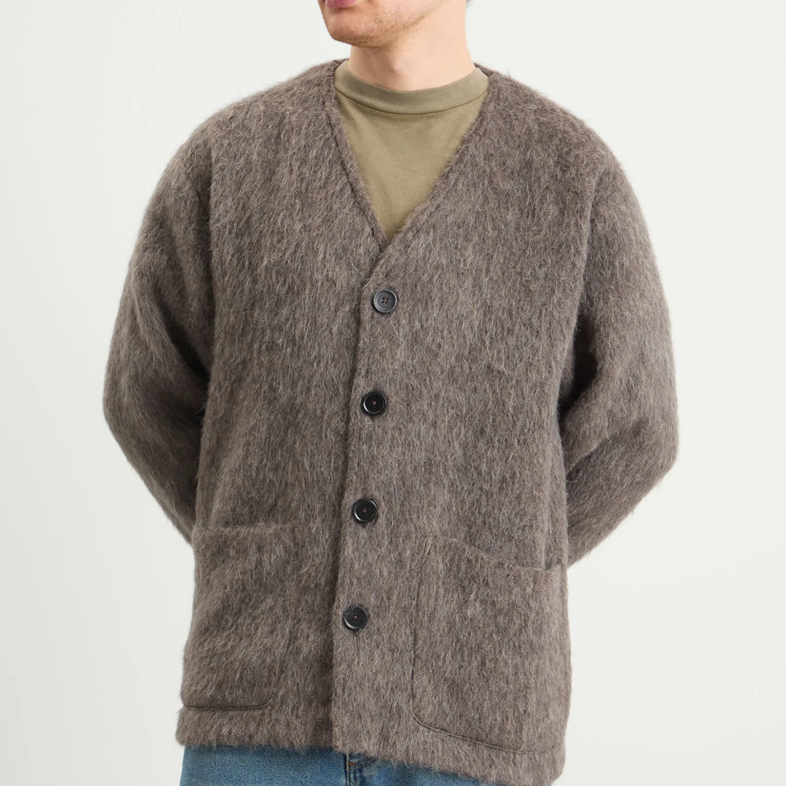 Our Legacy Hairy Wool Cardigan