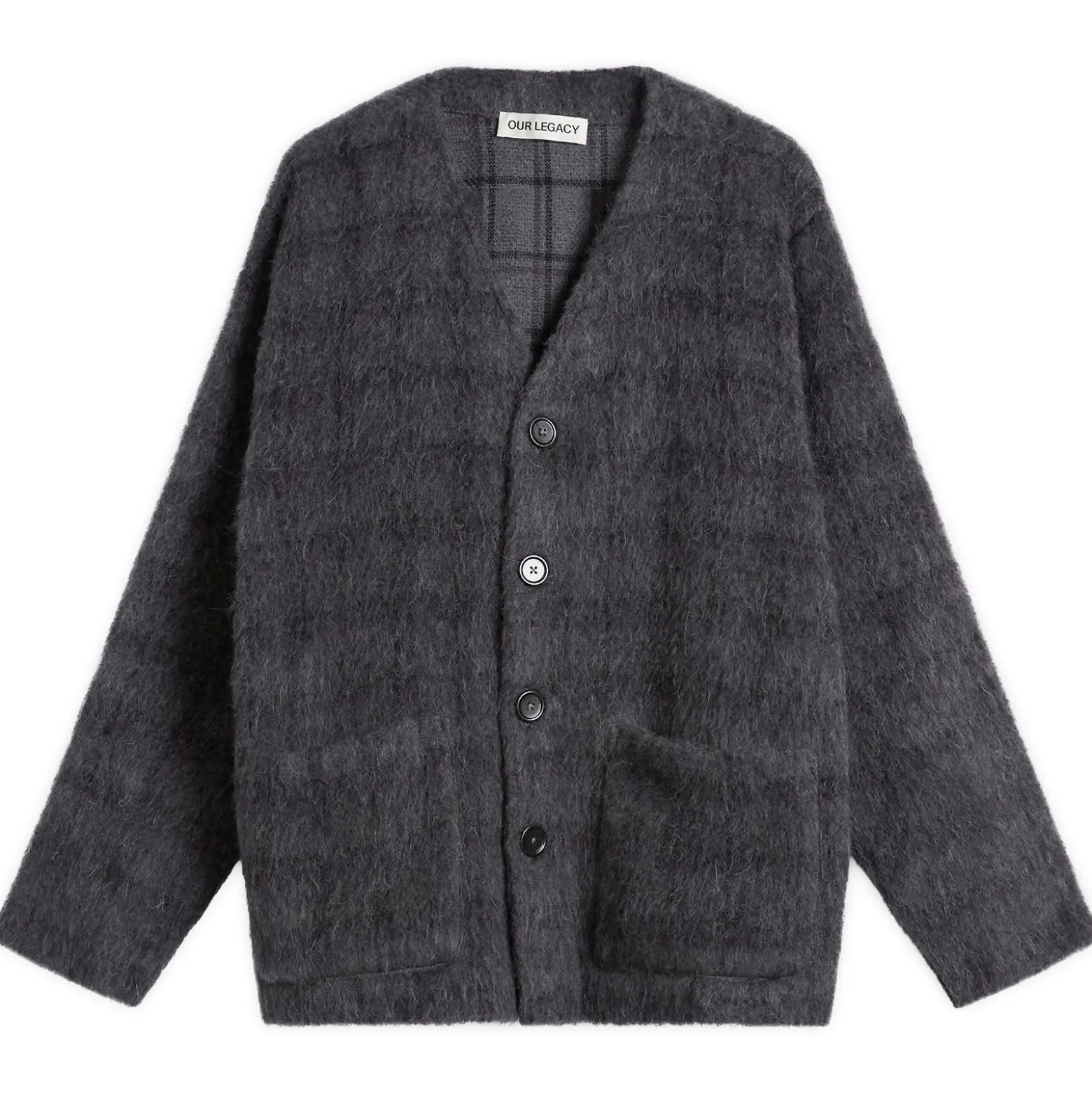 Our Legacy Hairy Wool Cardigan