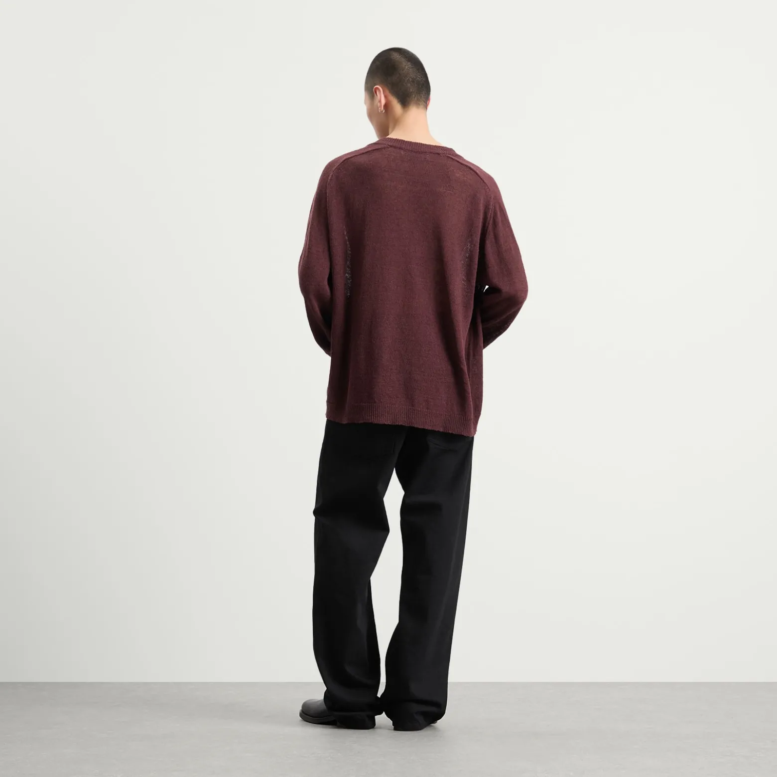 Our Legacy Linen Rue V-Neck Jumper