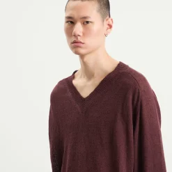 Our Legacy Linen Rue V-Neck Jumper