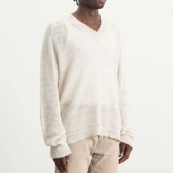 Our Legacy Linen Rue V-Neck Jumper