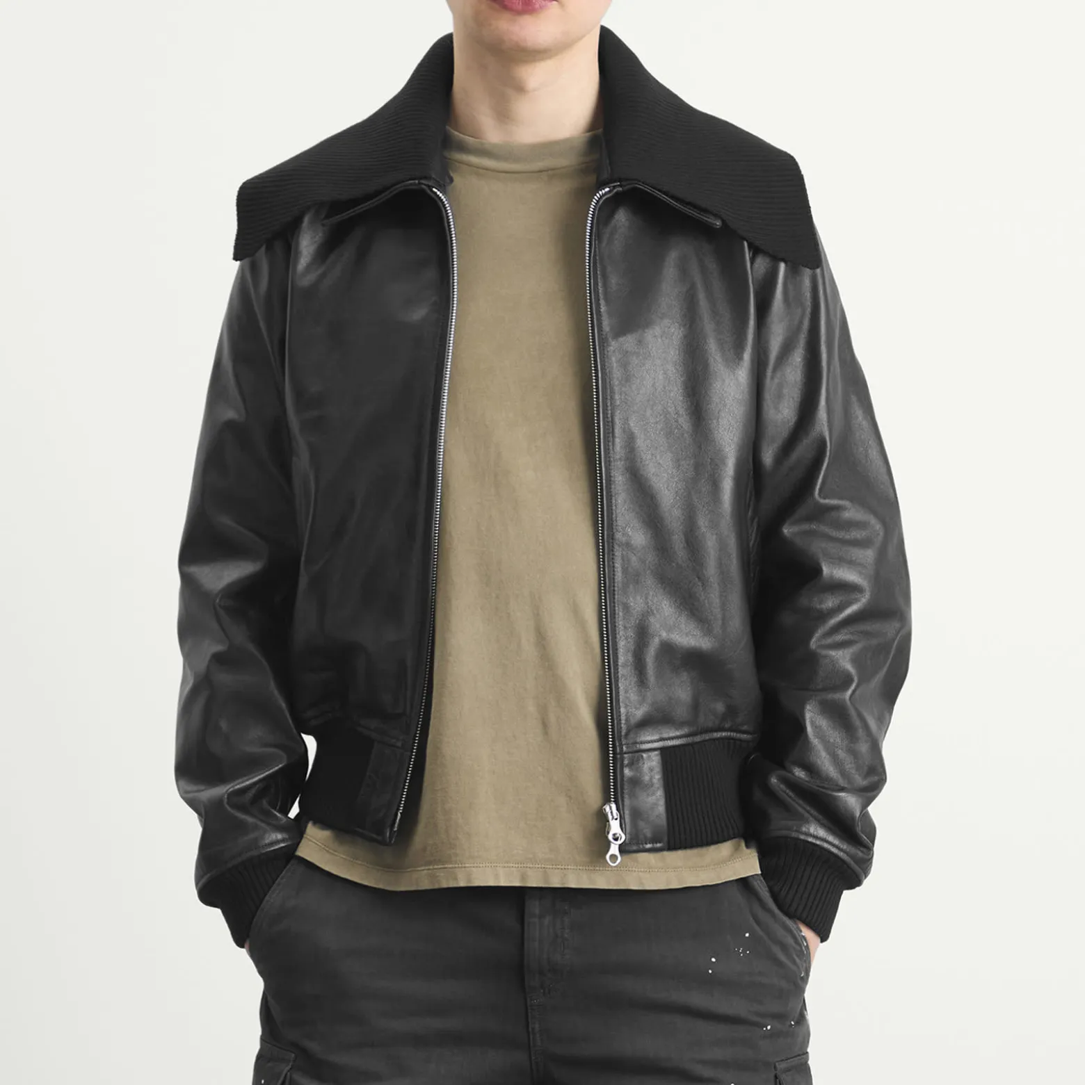 Our Legacy Pharos Leather Bomber