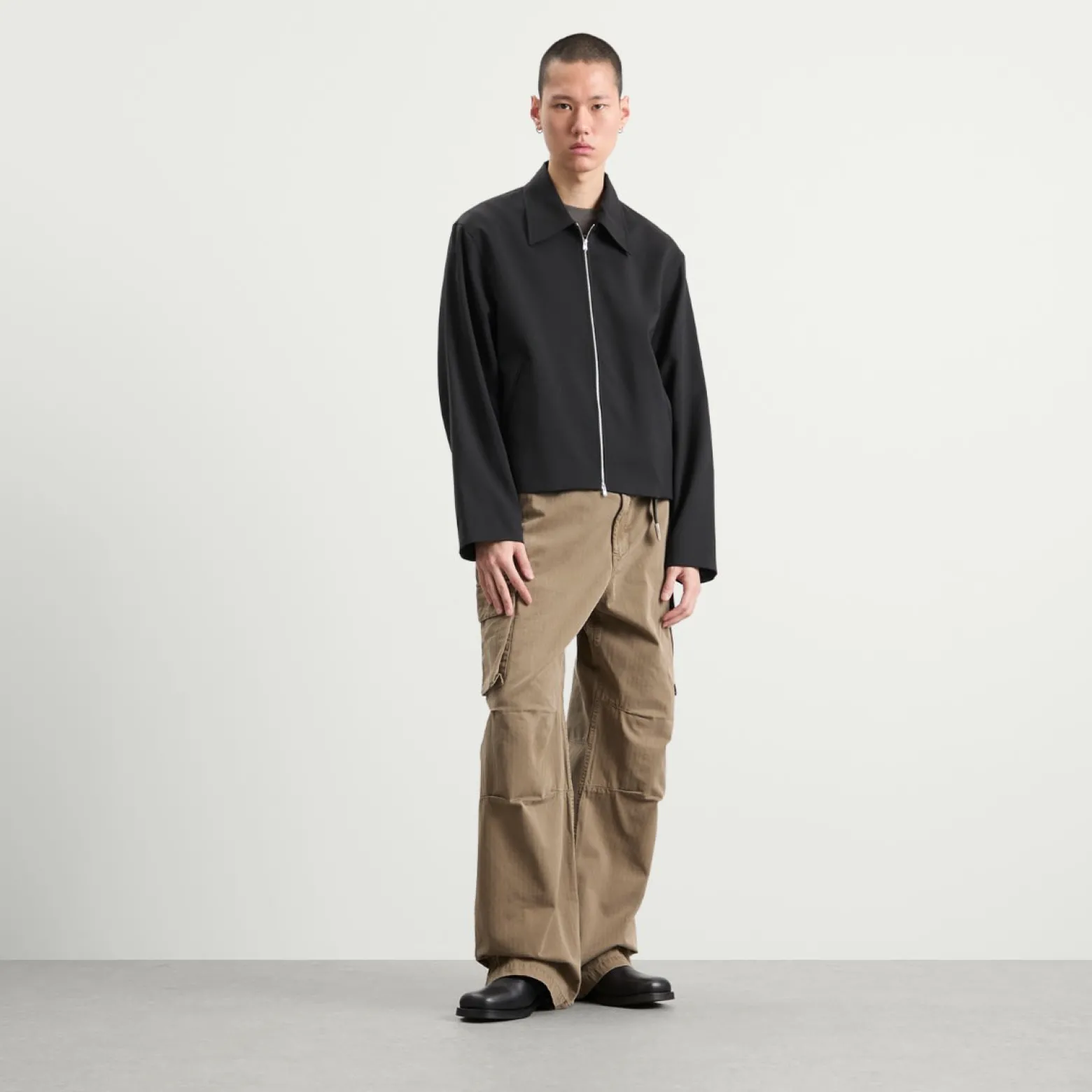 Our Legacy Wool Mini Zip Jacket