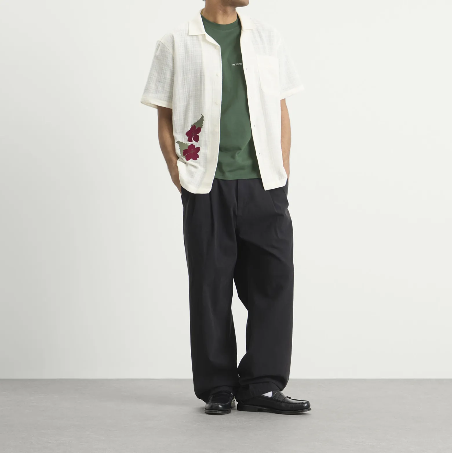 Palmes Ramus Camp-Collar Shirt
