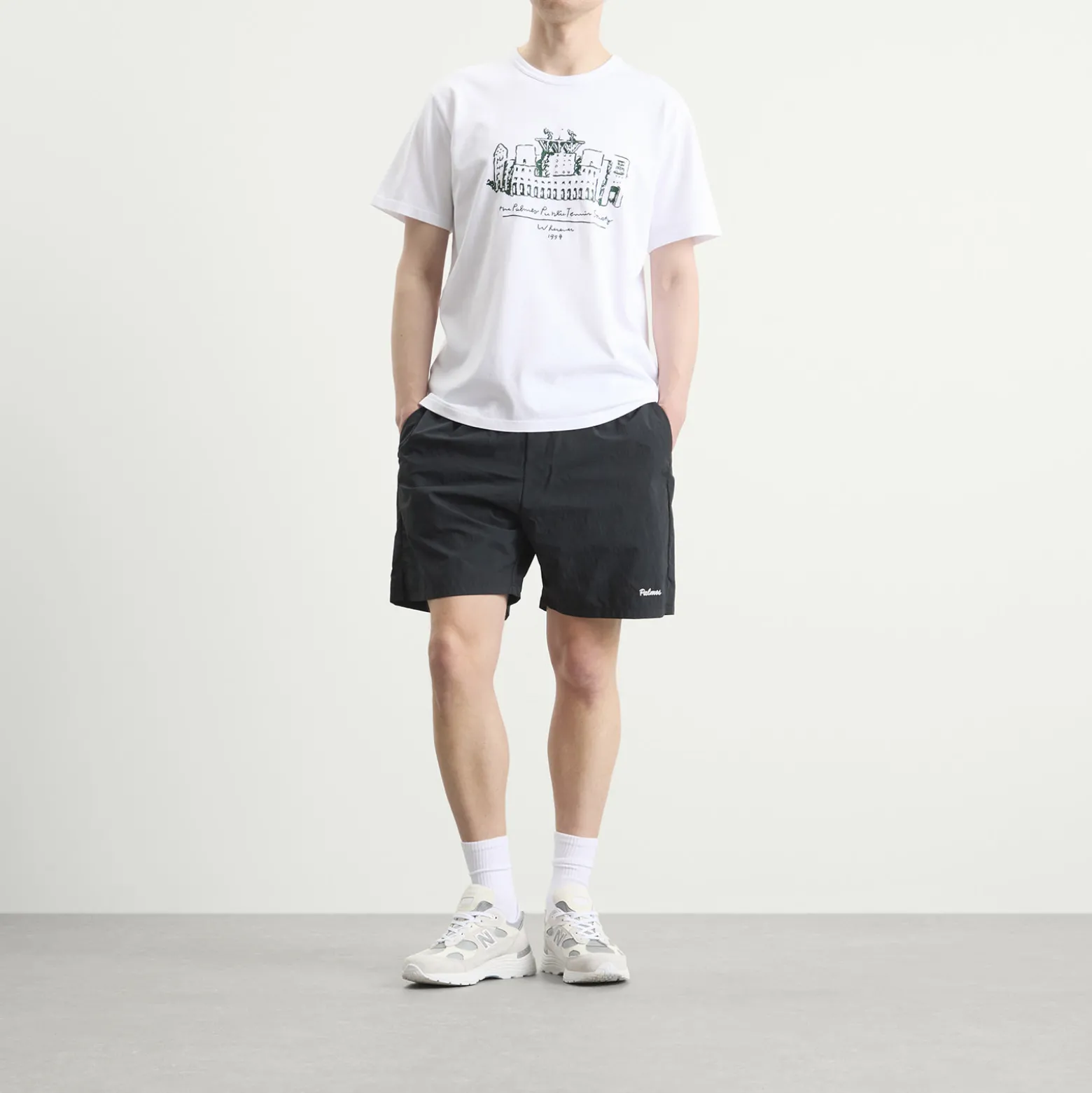 Palmes Stitch Tennis Shorts