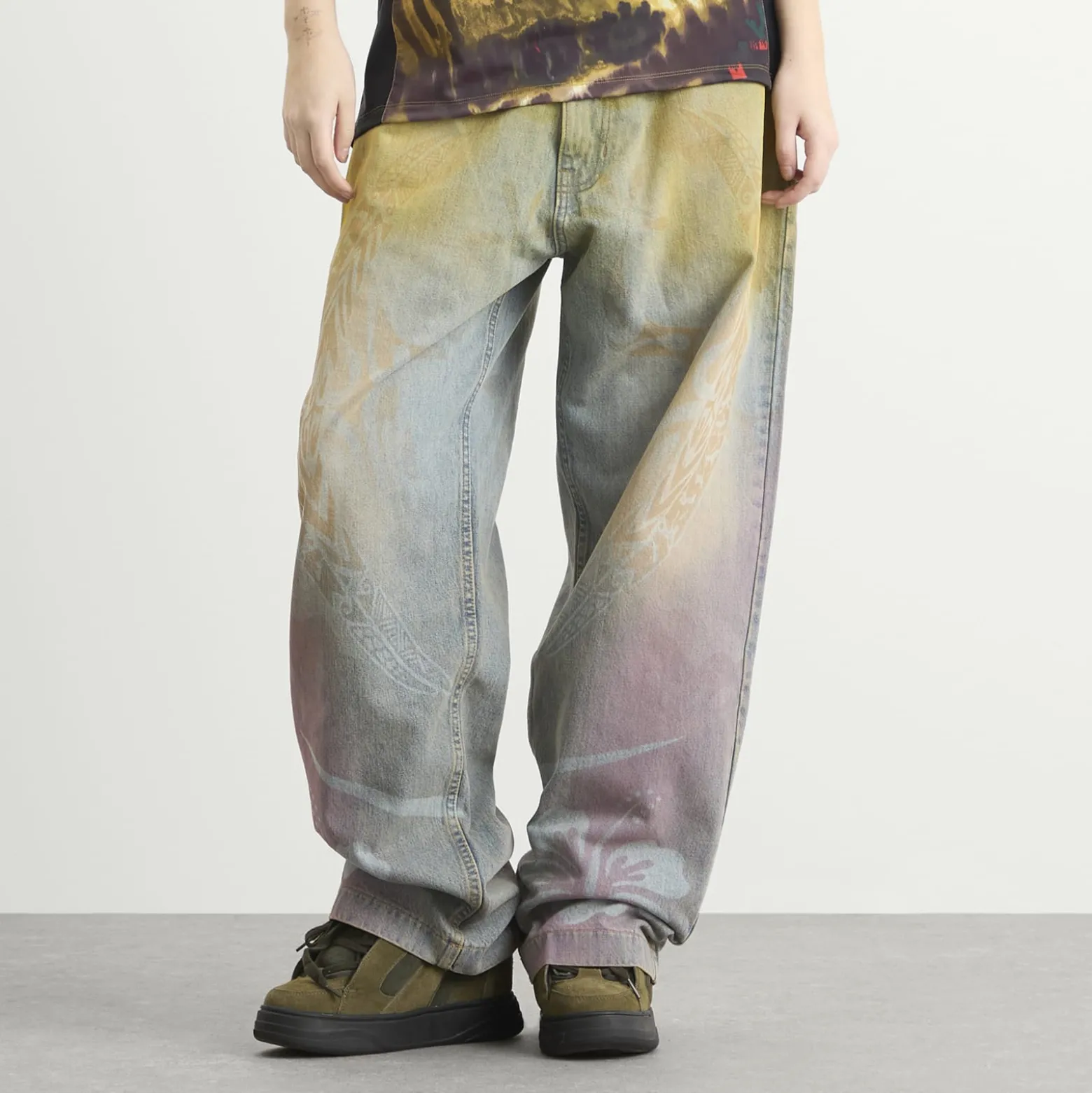Paolina Russo Denim Baggy Trousers