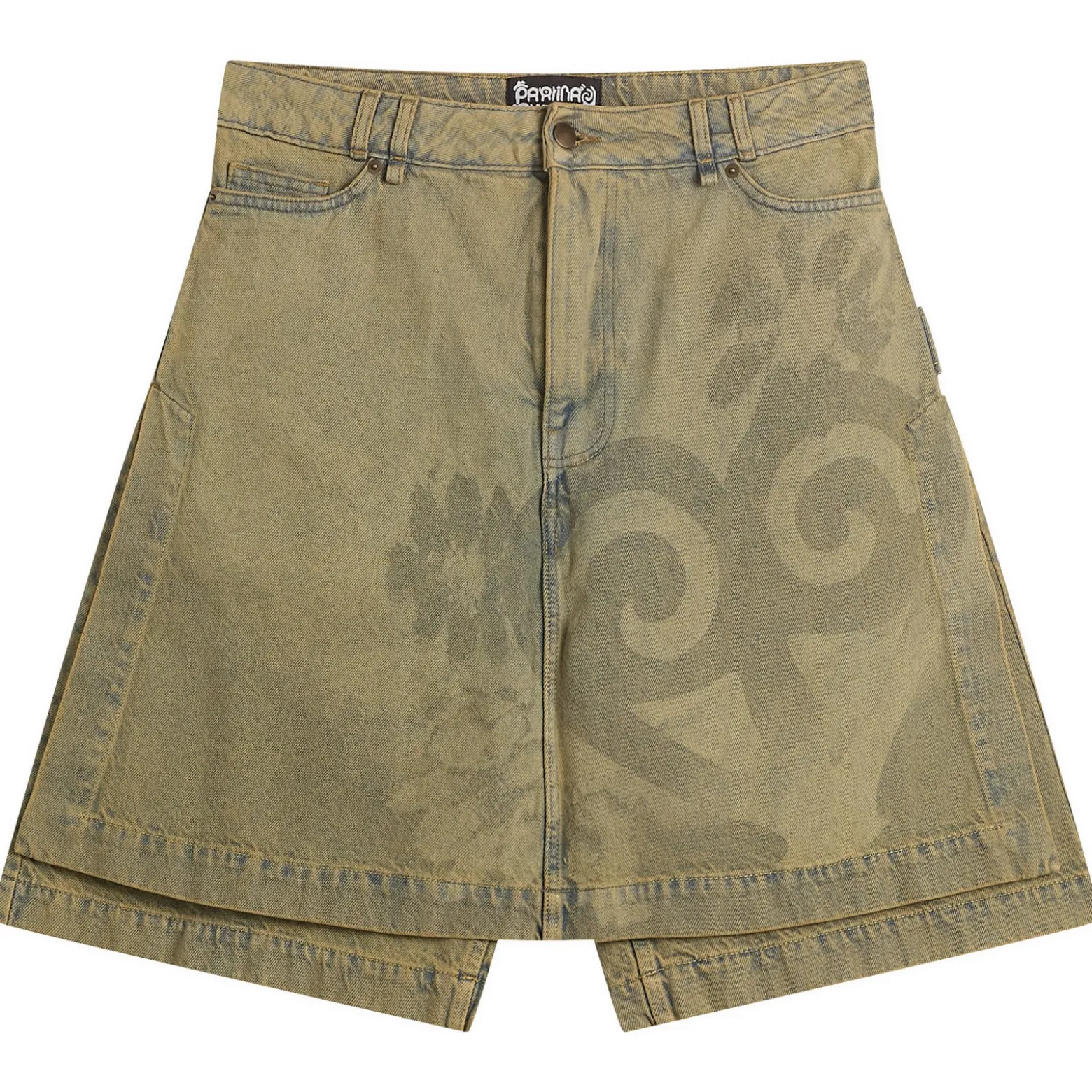 Paolina Russo Denim Skort