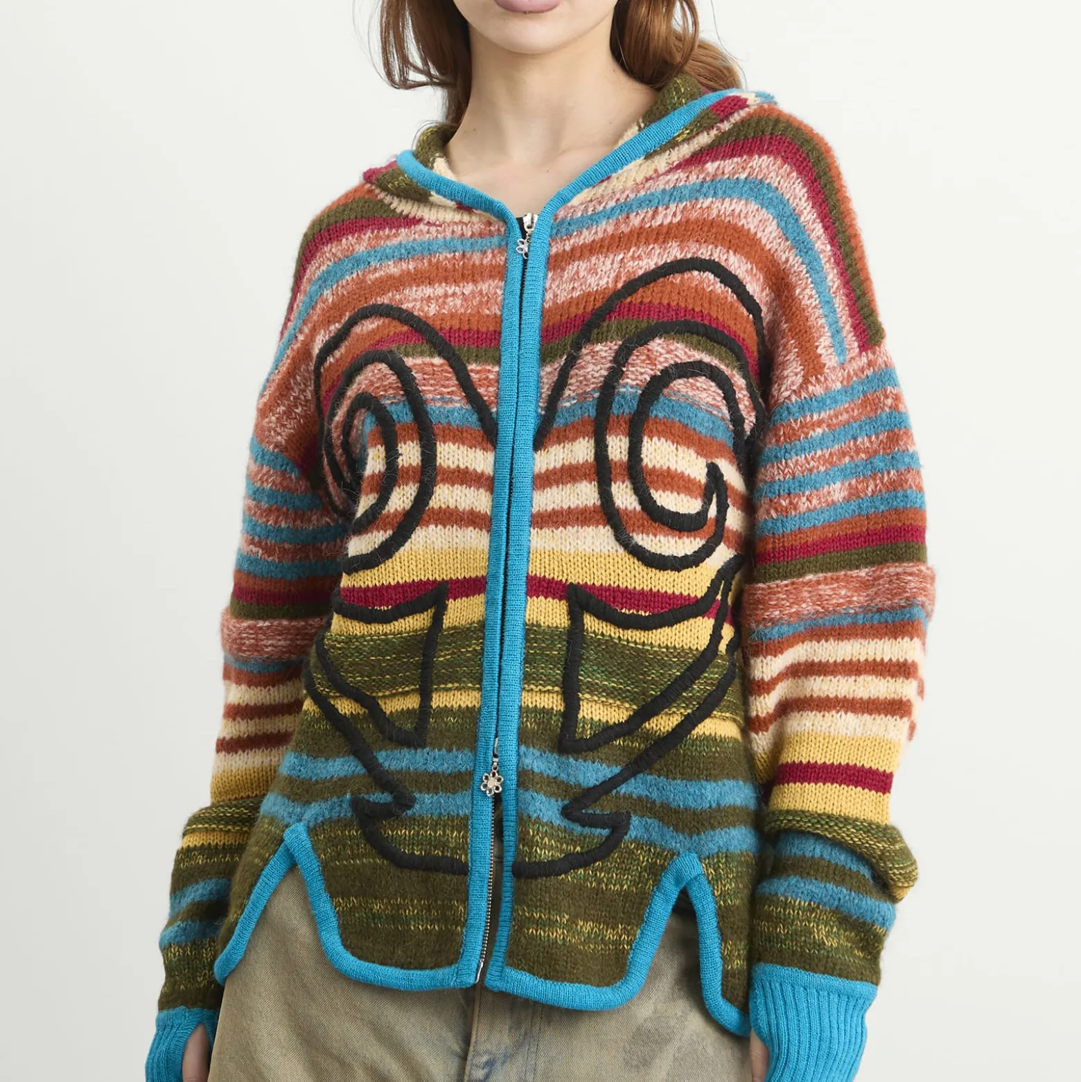 Paolina Russo Knitted Hoodie