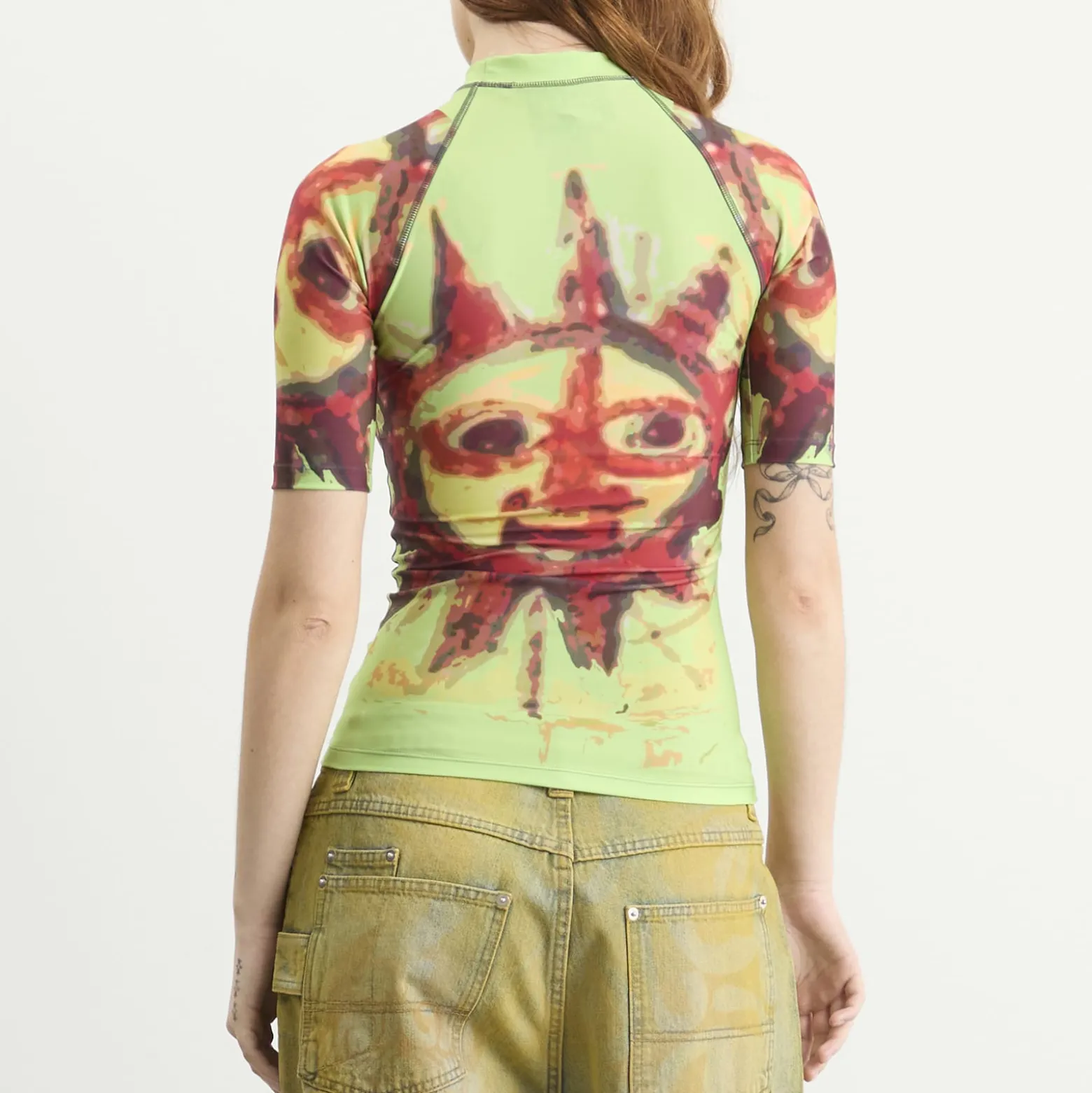 Paolina Russo Short Sleeve Rash Guard