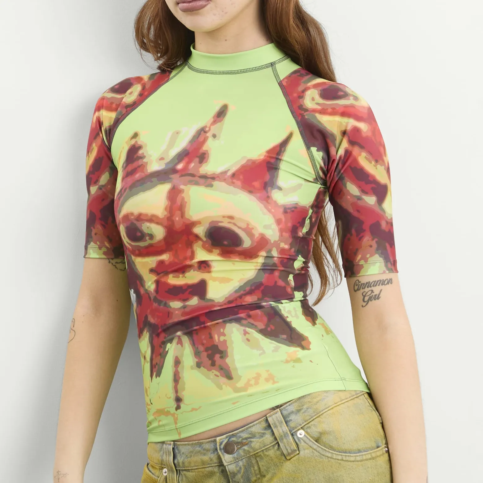 Paolina Russo Short Sleeve Rash Guard