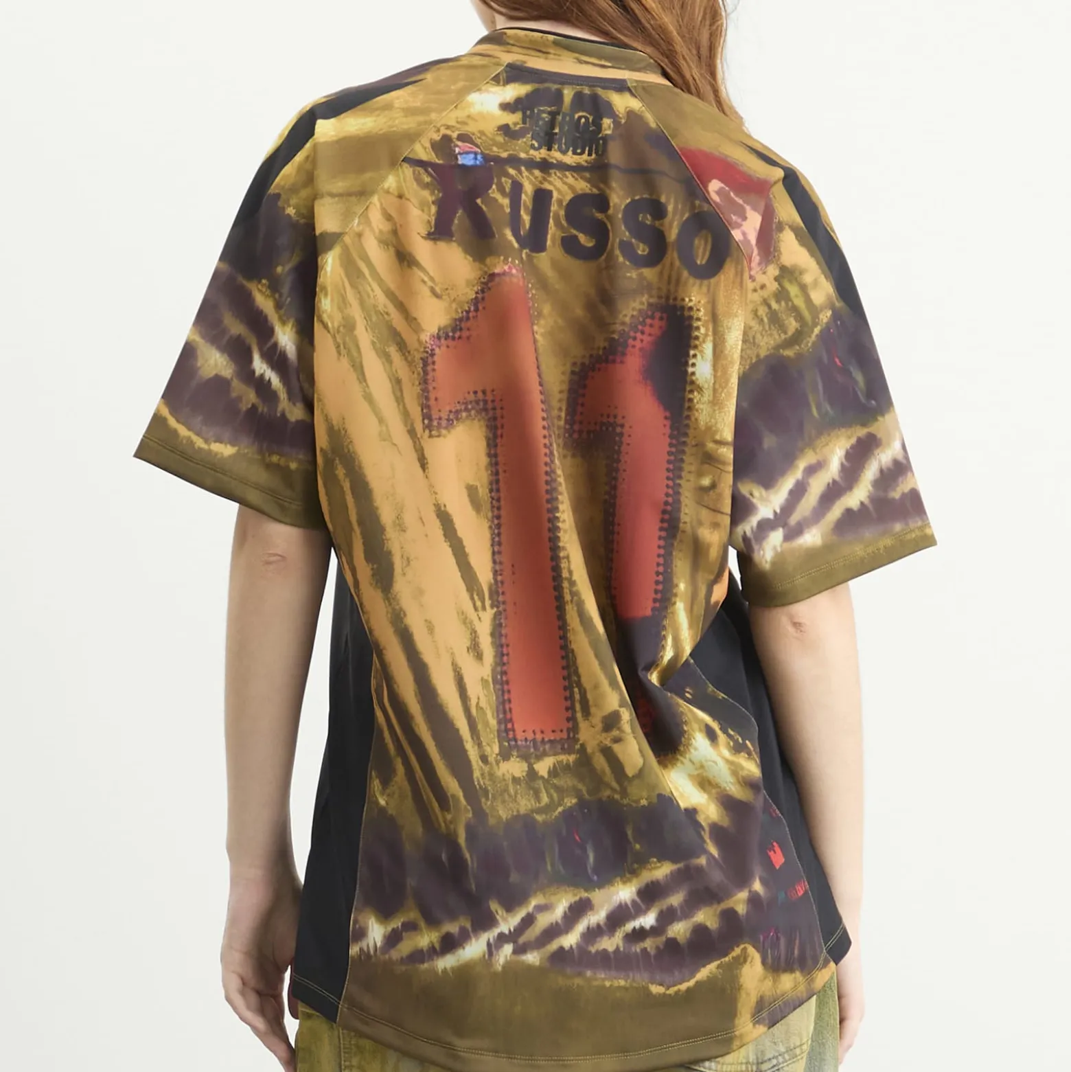 Paolina Russo Sport Loose Fit Short Sleeve Top