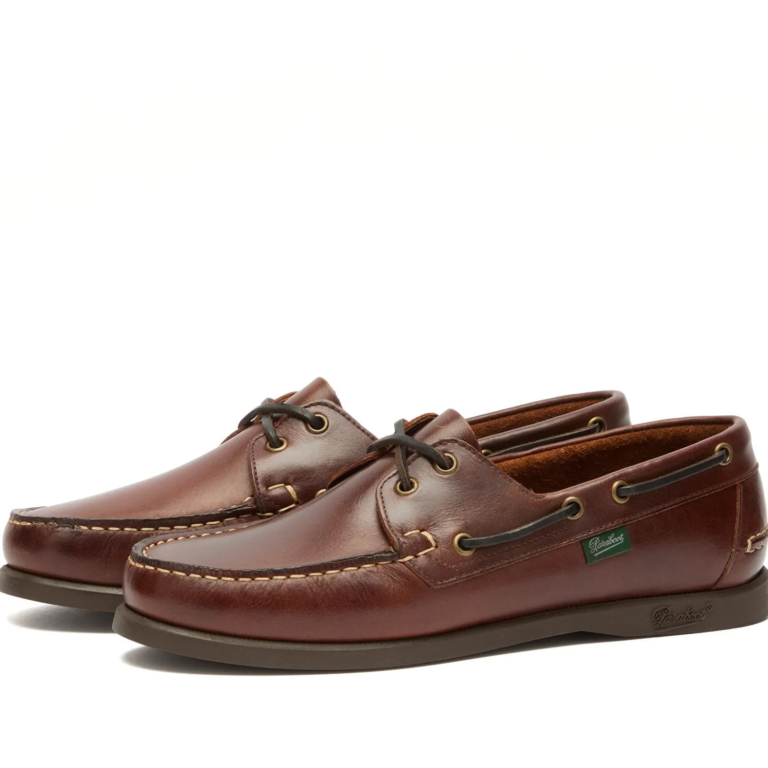 Paraboot Barth Leather Boat Shoe