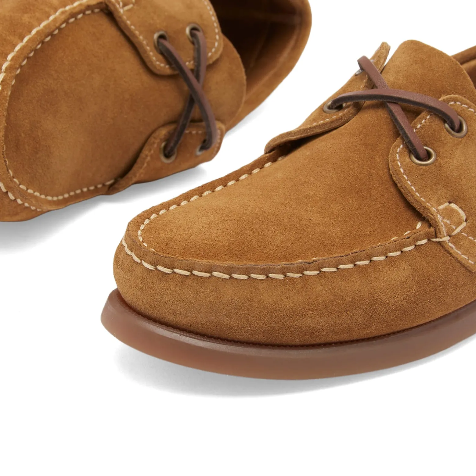 Paraboot Barth Velvet Boat Shoe