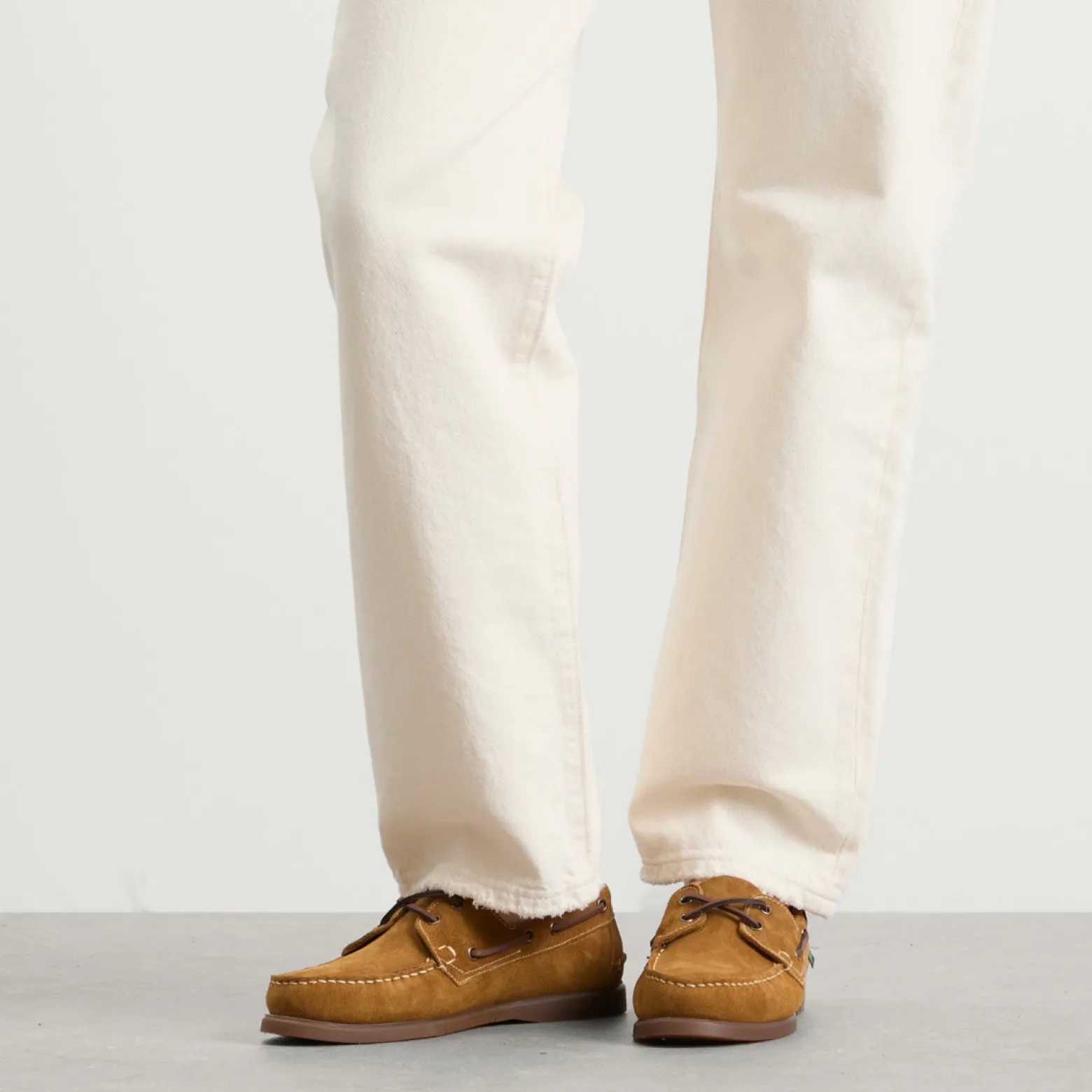 Paraboot Barth Velvet Boat Shoe