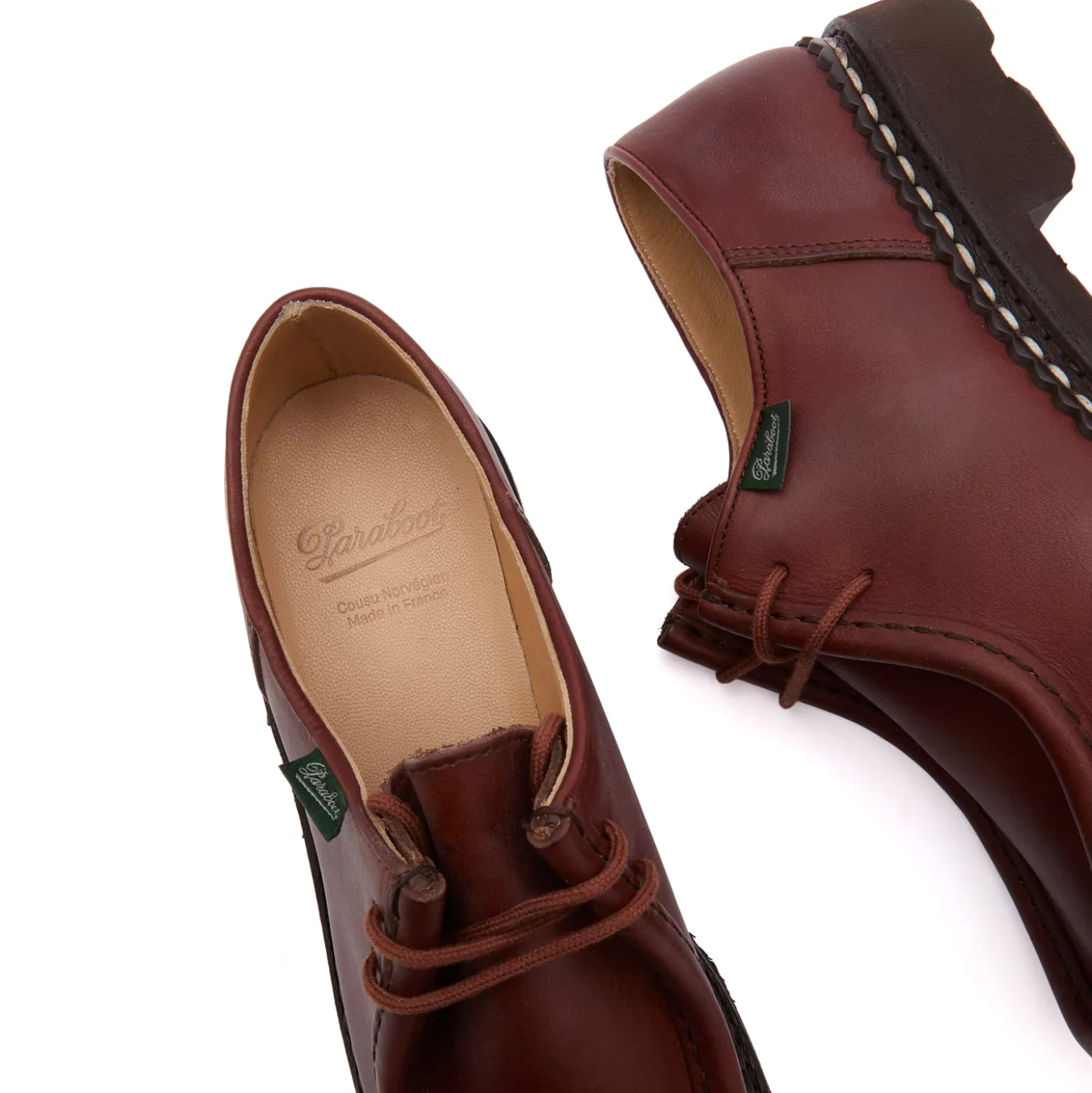 Paraboot Michael Leather Lace Up Derby Shoe