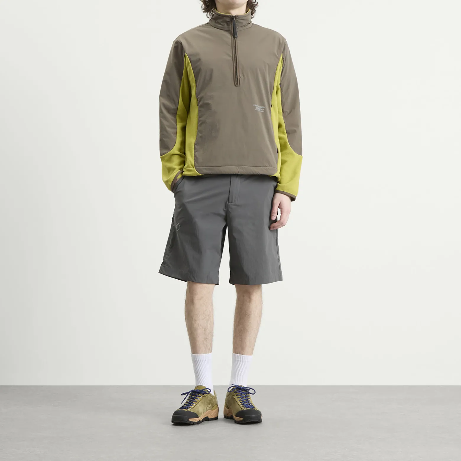 Pas Normal Studios Off-Race Light Half-Zip Fleece