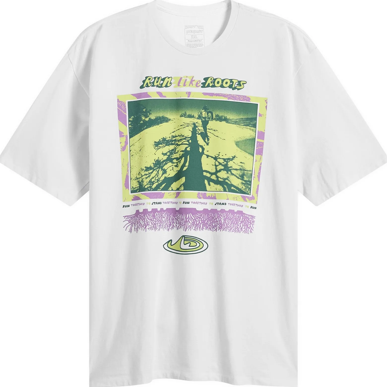Patagonia Run Like Roots Responsibili-Tee