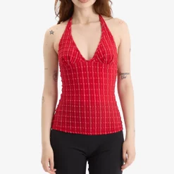 Peachy Den Cindy Halter Top