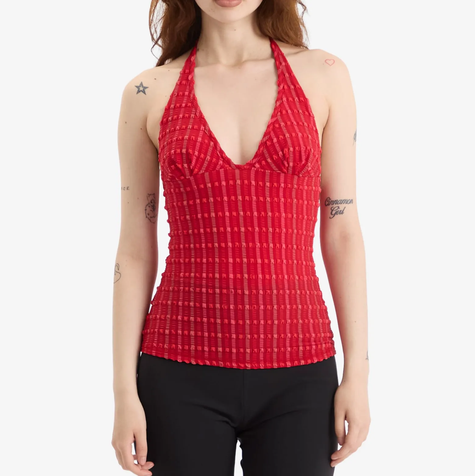 Peachy Den Cindy Halter Top