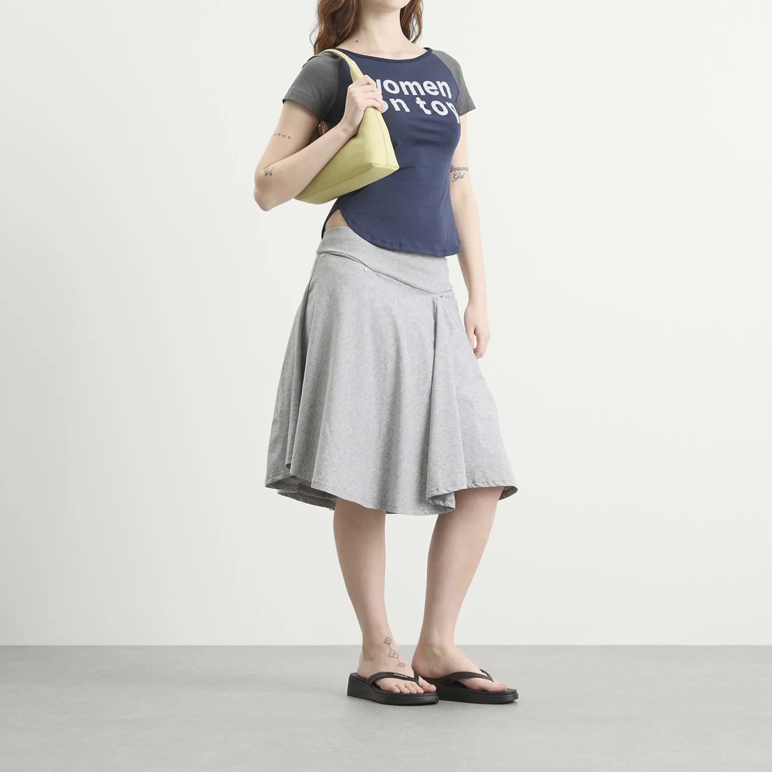 Peachy Den Joni Midi Skirt