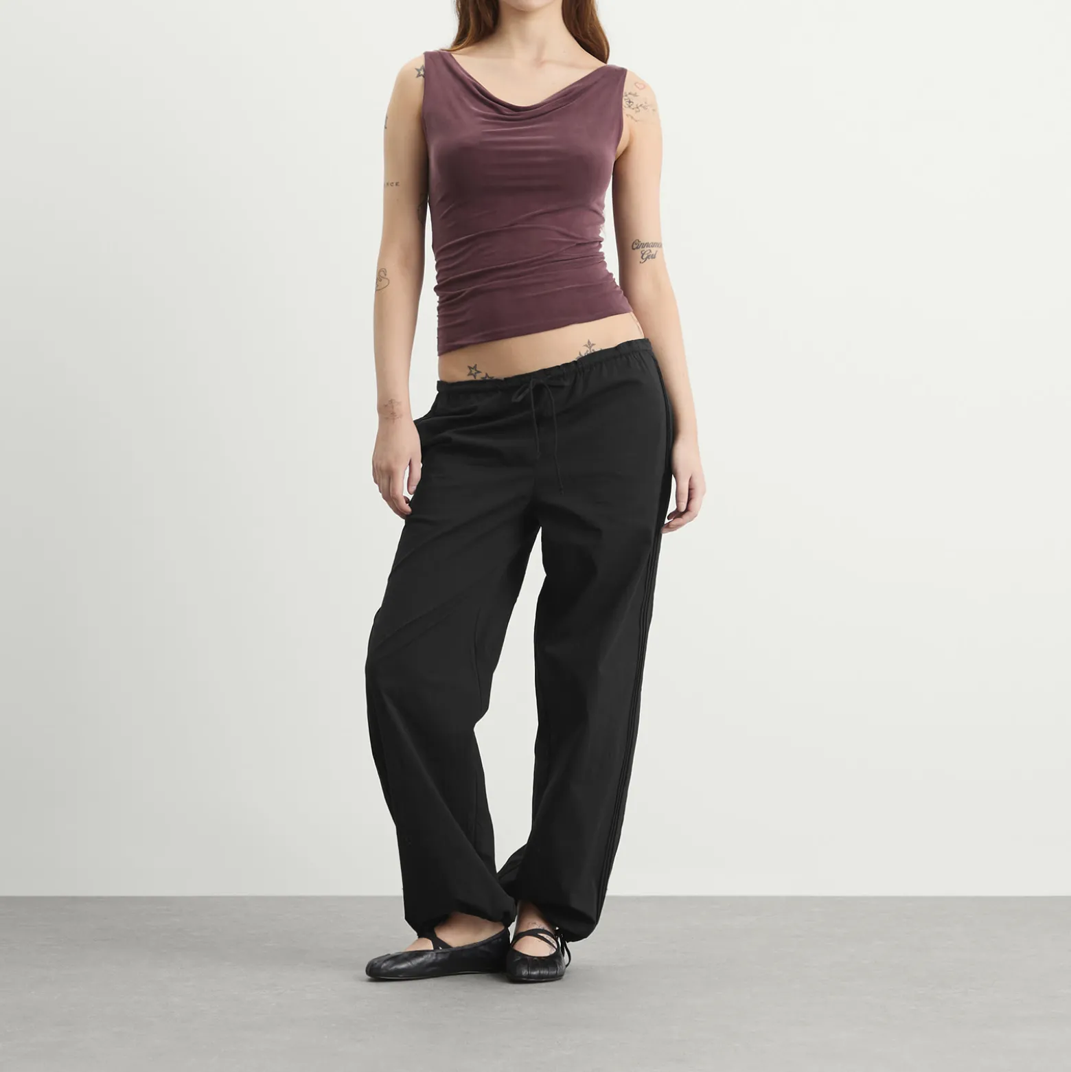 Peachy Den Kylie Cupro Top