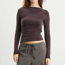 Peachy Den Kylie Long Sleeve Top