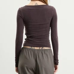 Peachy Den Kylie Long Sleeve Top