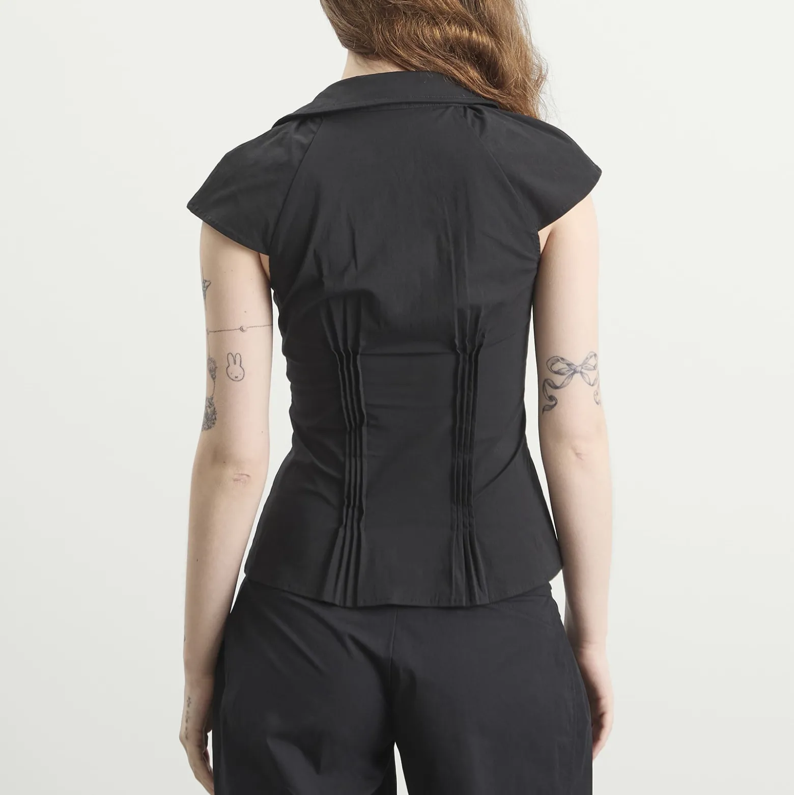 Peachy Den Missy Asymmetric Blouse