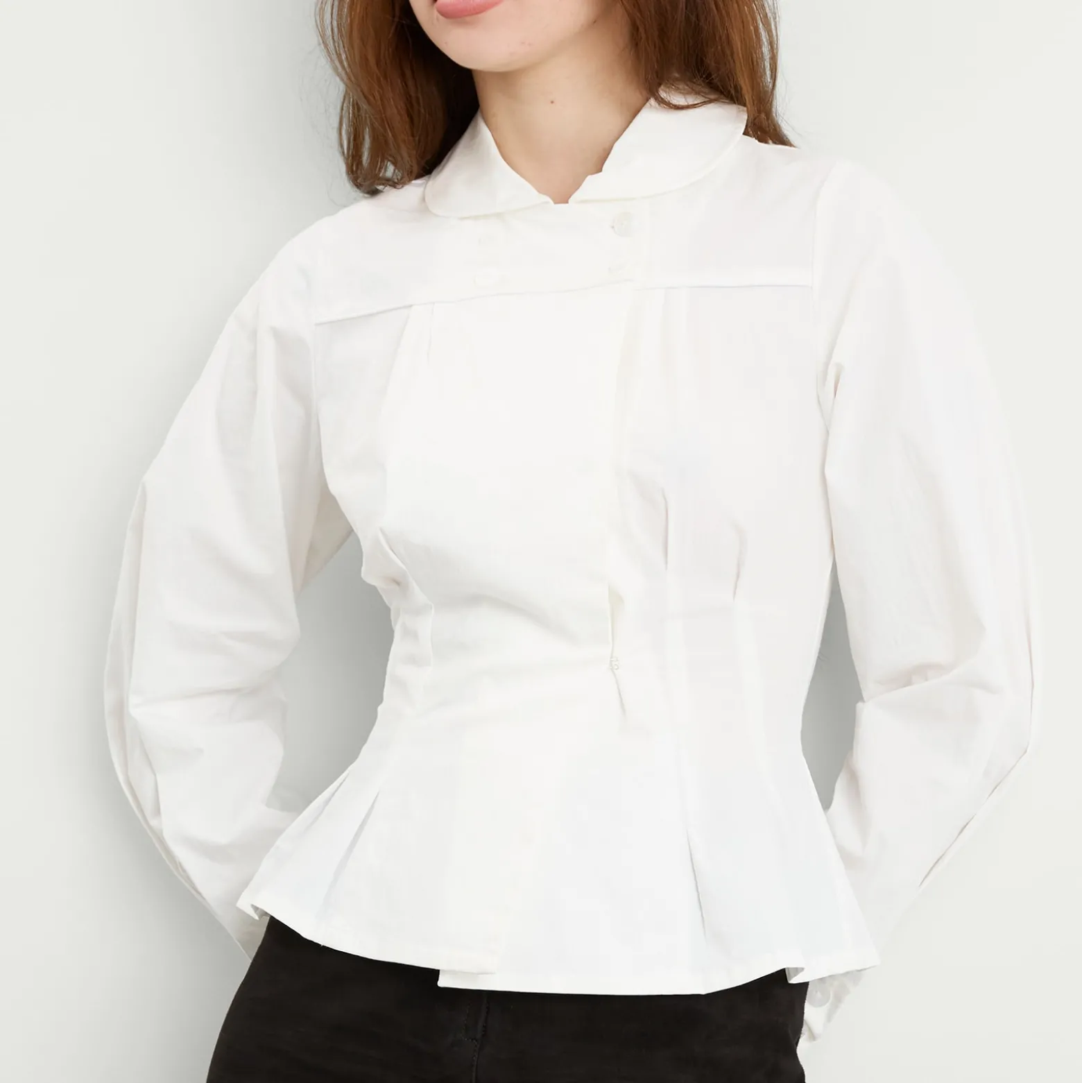 Peachy Den Missy Long Sleeve Blouse