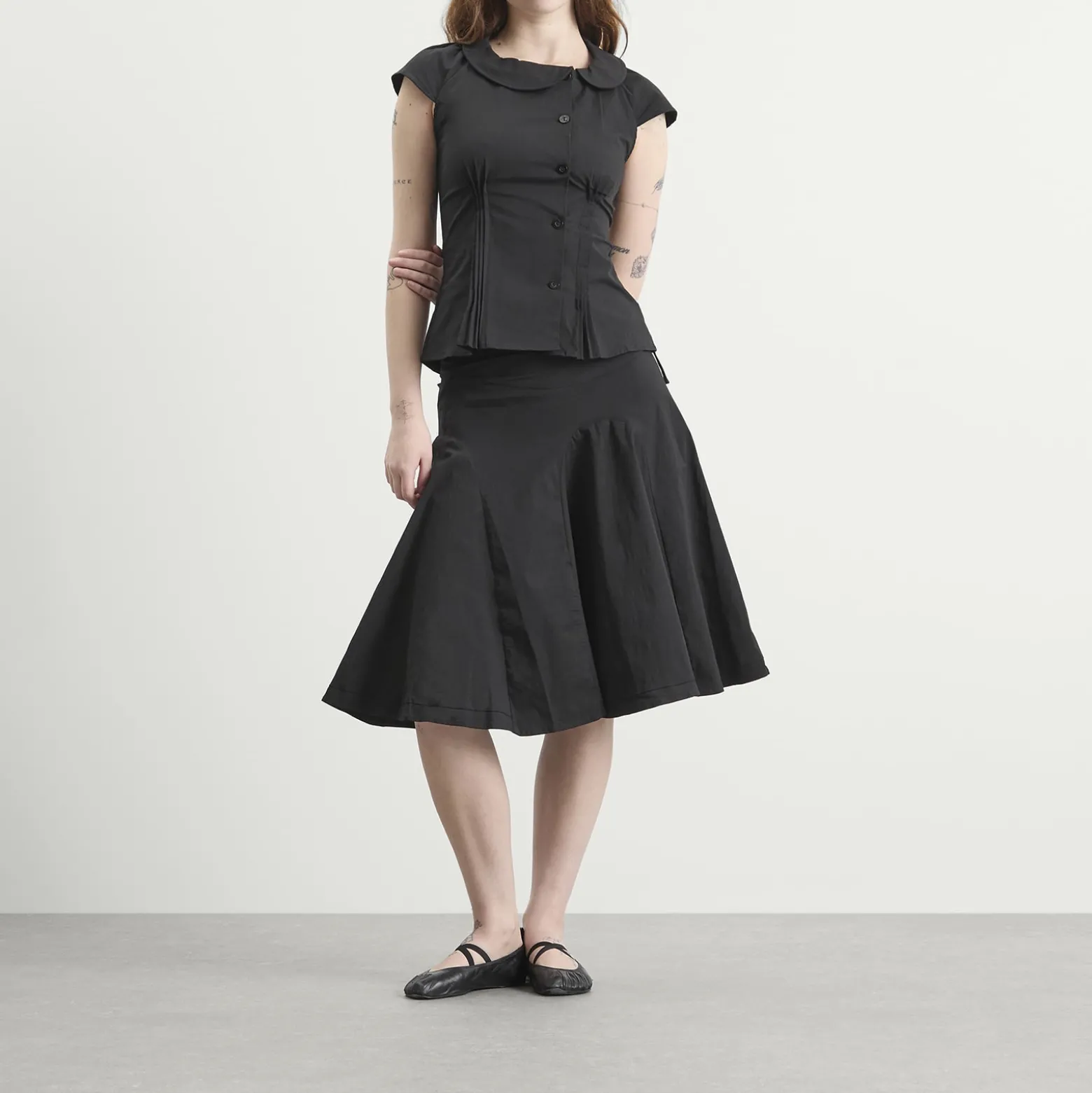 Peachy Den Missy Midi Skirt