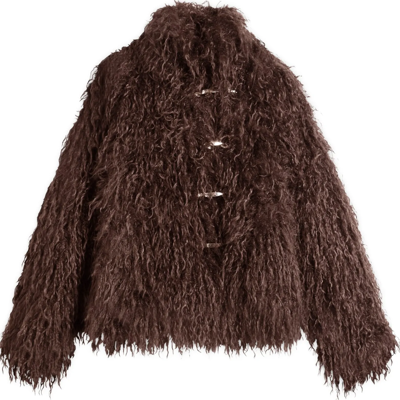 Peachy Den Patti Faux Fur Coat